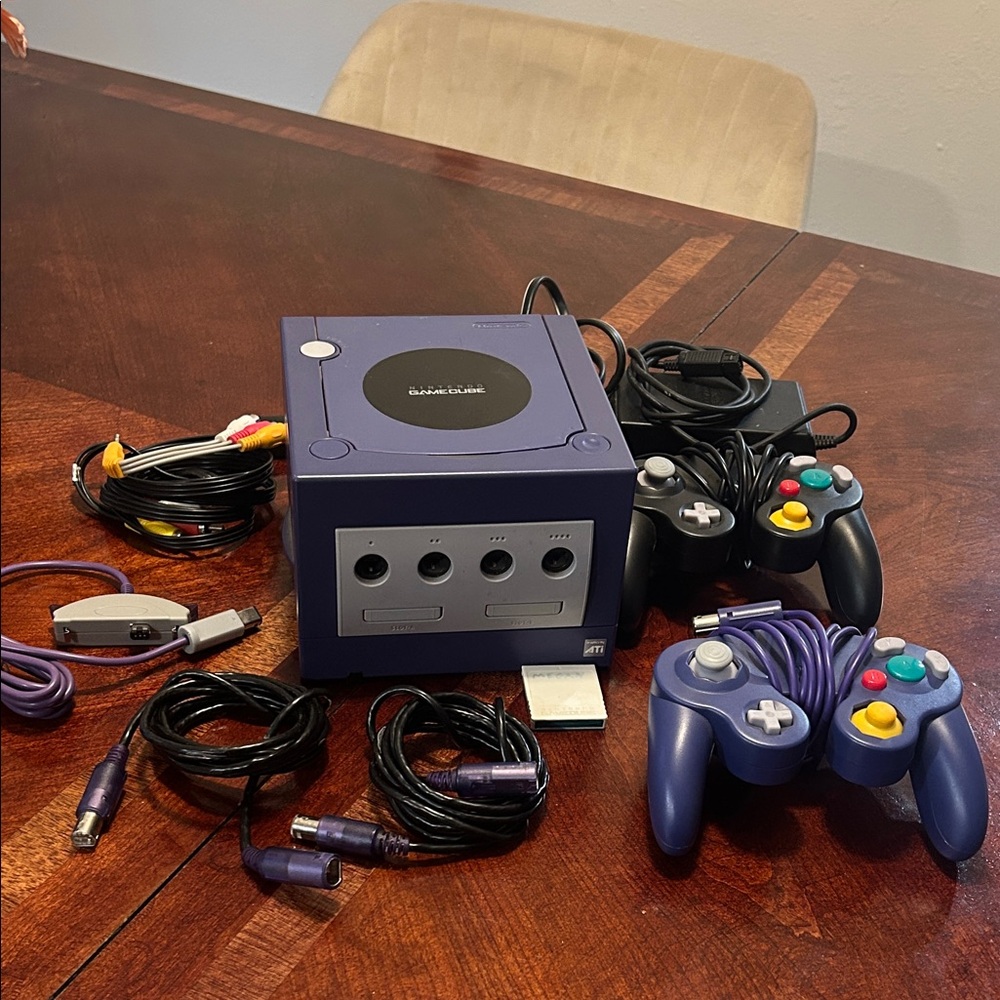 Nintendo GameCube Console Bundle - Indigo